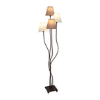 Näve Boho Vloerlamp 4-lamps Beige/Bruin 138cm