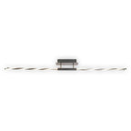 LED plafondlamp Twist 149cm Zilver
