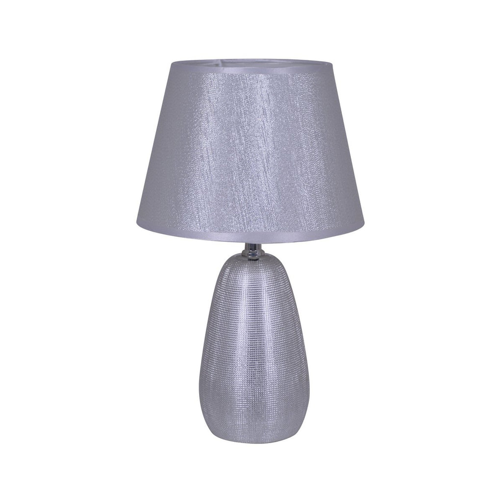 Näve Keramische Tafellamp 37cm Zilver
