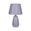 Näve Keramische Tafellamp 37cm Zilver