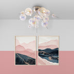 Plafondlamp Explosie Iris Näve 57cm G9