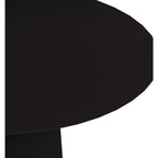 Charm Side Tafel Zwart - Gorillz Ronde Design Vijfhoekige Poot