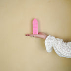 Housevitamin Keramische Vaas Grachtenpand - Neon Pink - 14,5cm