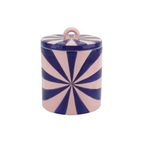 Housevitamin Swirl Voorraadpotje - Roze/Blauw - 11x11x14,5cm