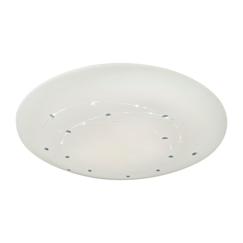 LED-plafondlamp Lissabon 61cm Wit Dimbaar