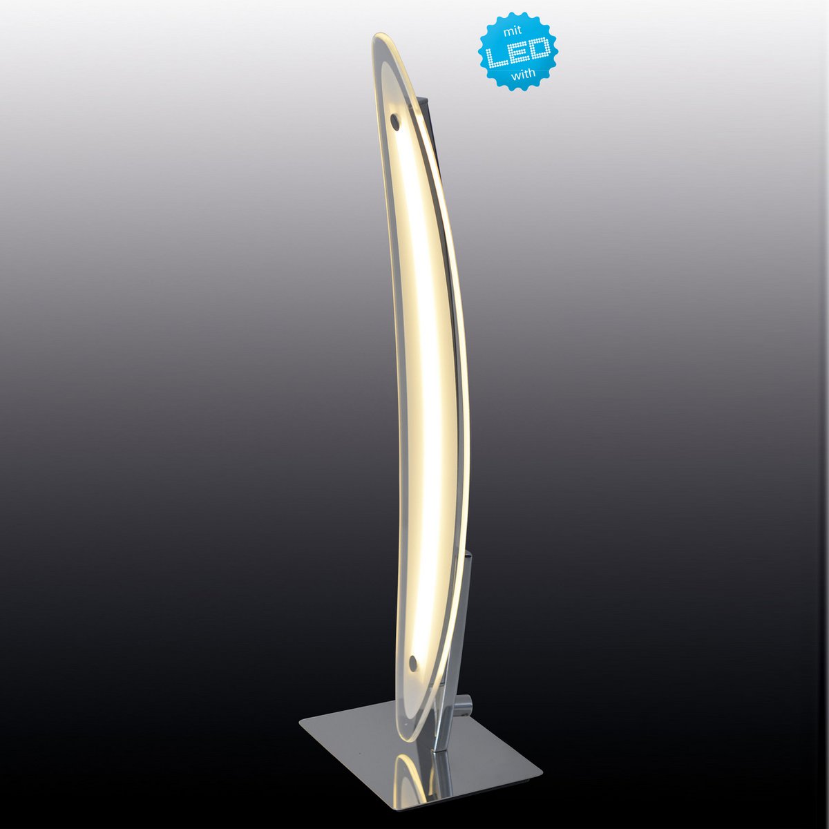 LED Tafellamp Surf - Wit 43cm