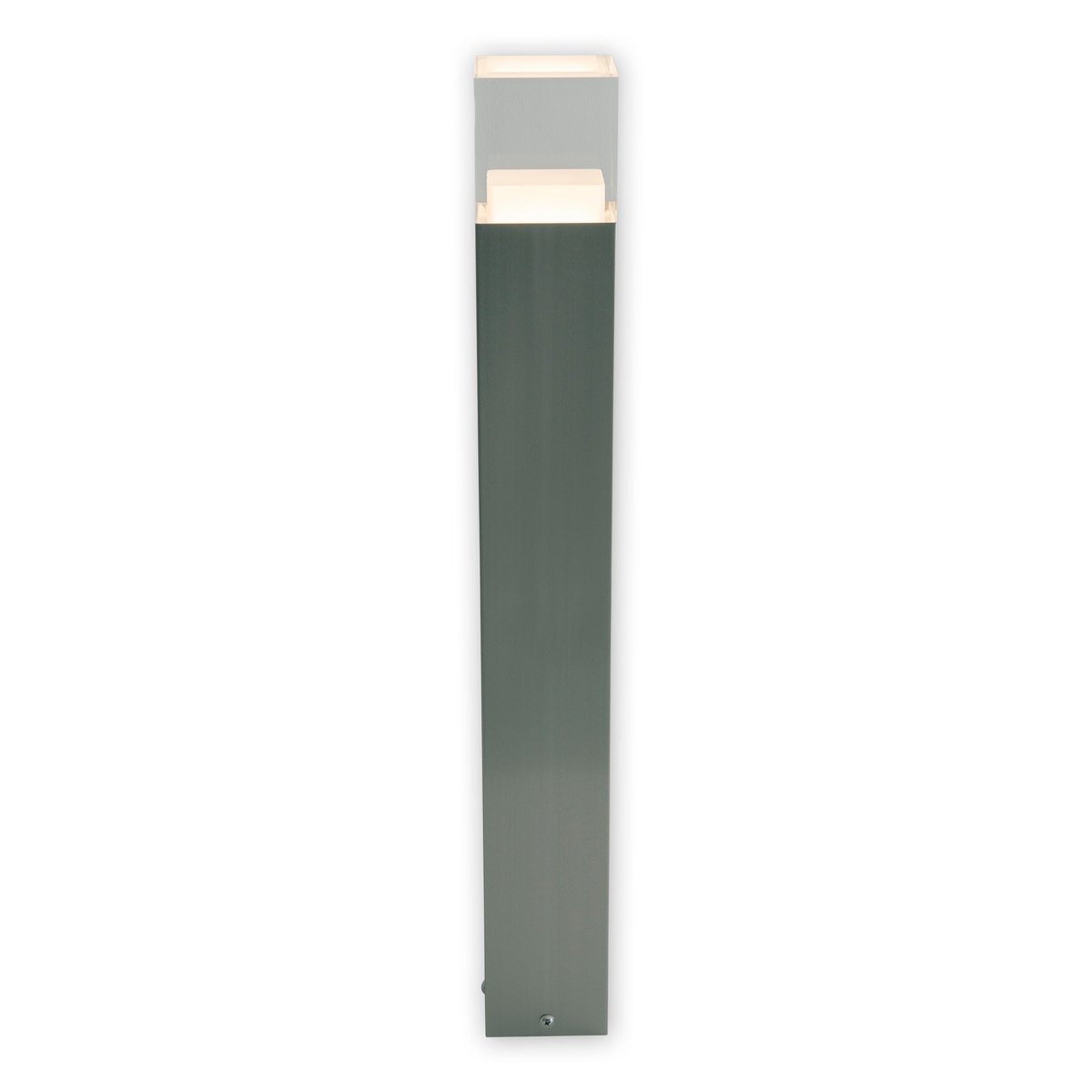 Näve Leah LED Außenleuchte - 62cm Silber