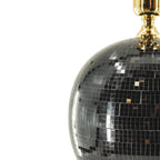 Disco Tafellamp - Glas - Zwart - 20x20x20cm