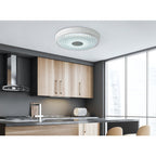 LED-plafondlamp Boise Ø 51cm dimbaar wit