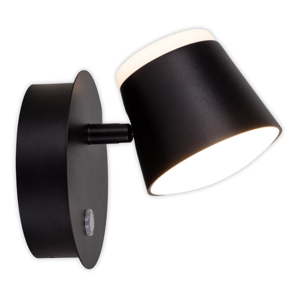 Näve Tondo Magnetisch Wandlicht - Black