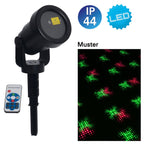 Näve Laser Tuinspies - Groen/Rood LED Projector