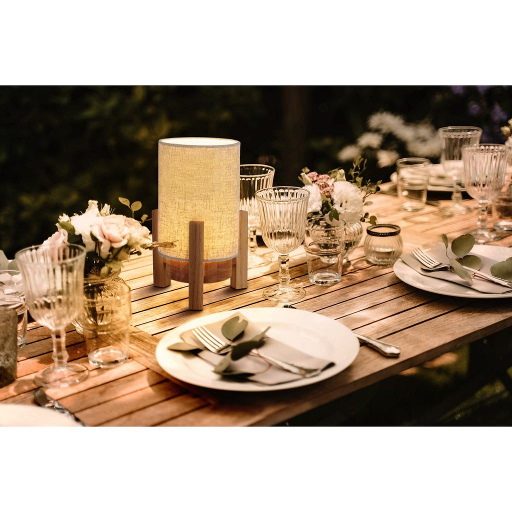 Ackitical Matilda Tafellamp - Wit 32cm LED Dimbaar