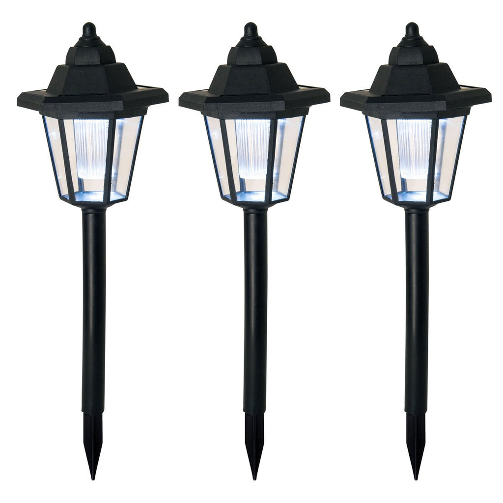 Näve LED Solar Spiesslamp 2-in-1 Set 3ST