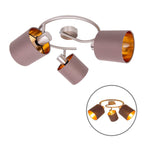 Näve Maron 3-zits Plafondlamp - Bruin 52cm