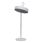 LED -batterijlamp magnetisch "Ella" voor buiten en binnen, gemaakt van metaal en plastic in wit, 35 cm hoog