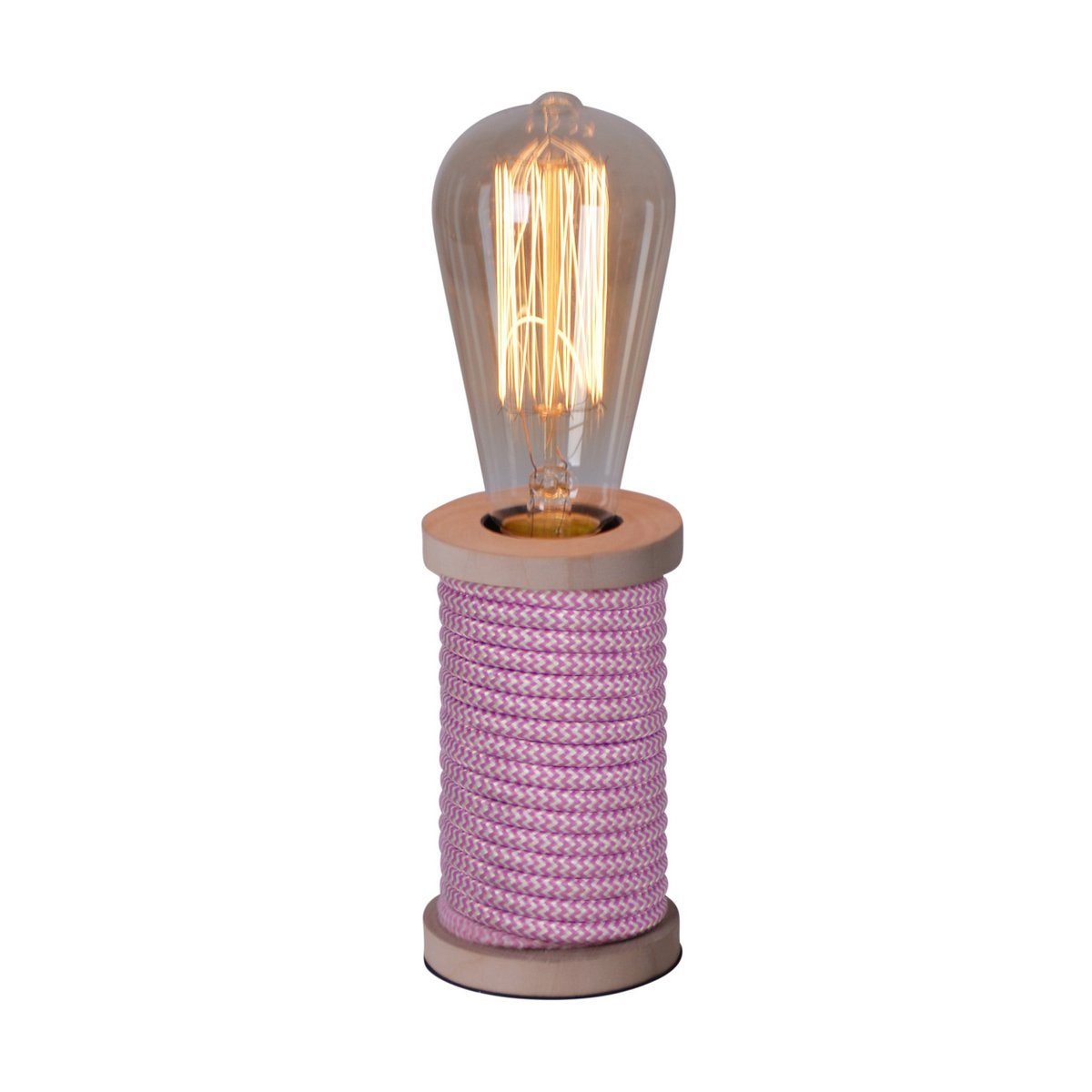 Näve Tafellamp Roze 12cm E27