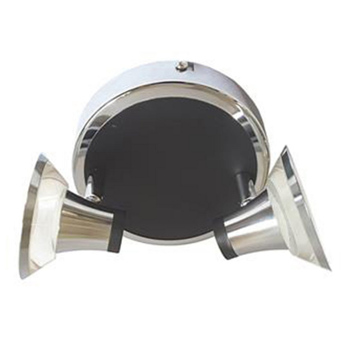 LED Plafondlamp Napels - Zwart 15cm