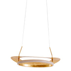 Näve Pisa LED-Hanglamp 40cm Goud