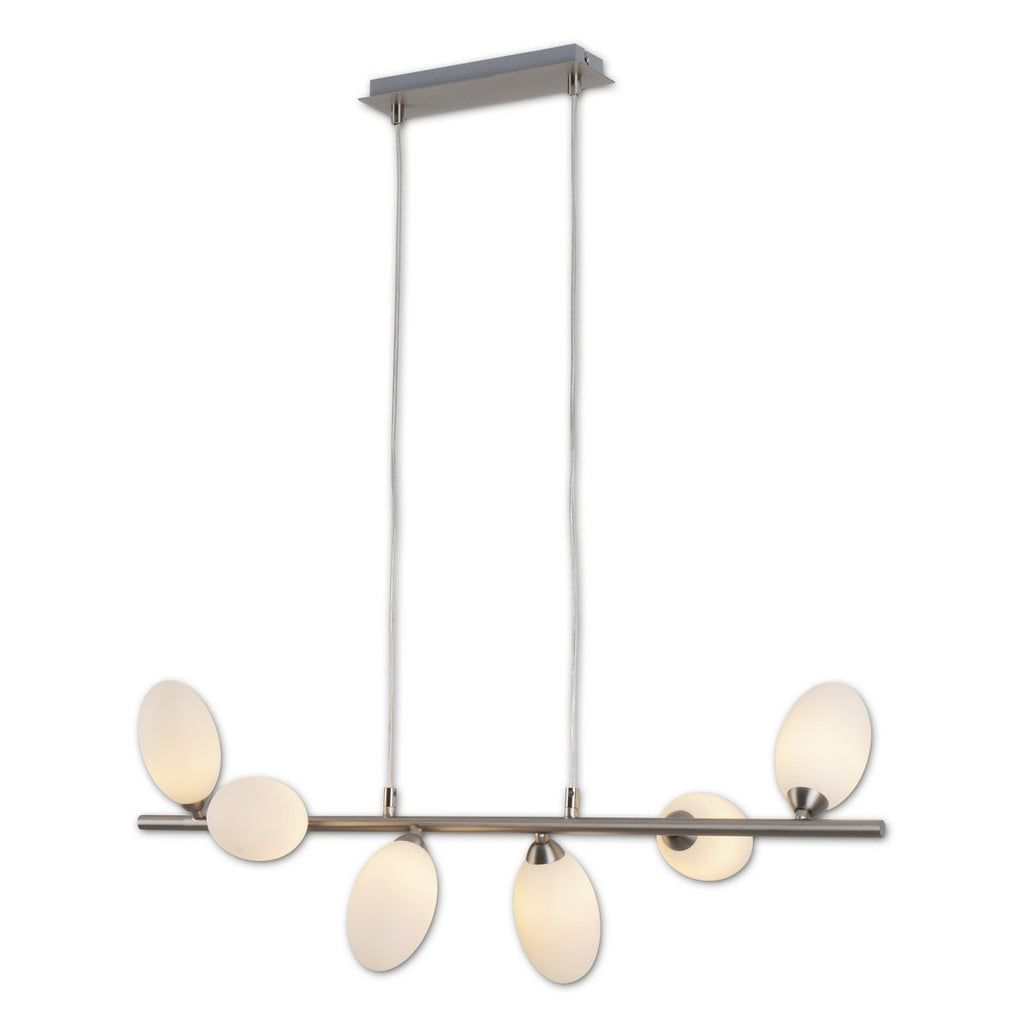 Näve Eleganza LED Pendelleuchte 6flg 80cm