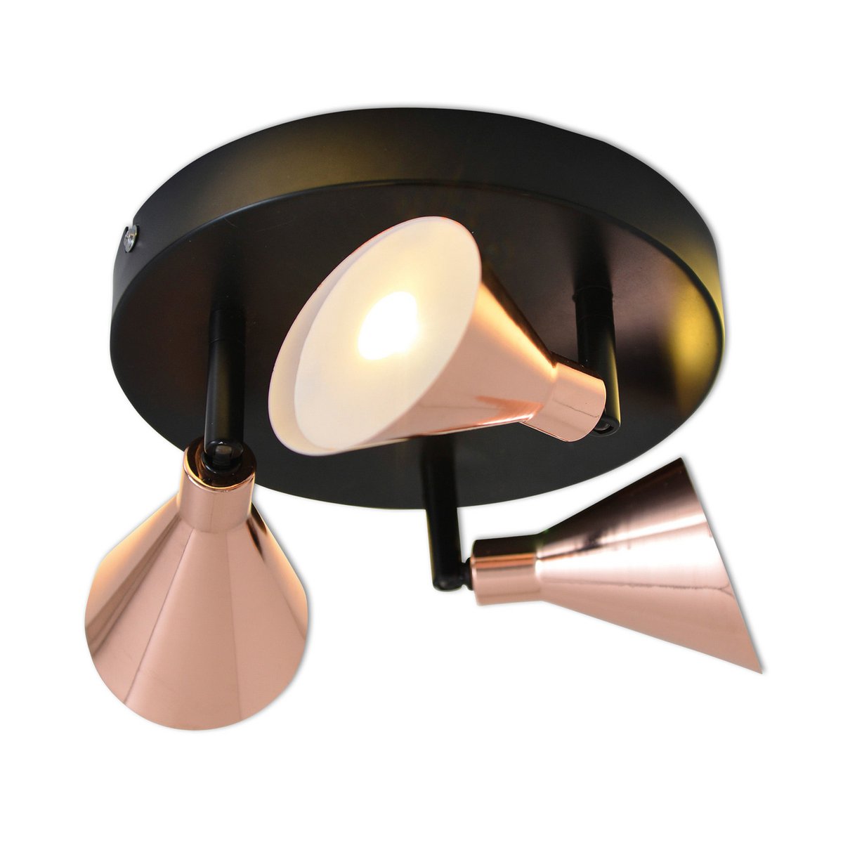 Näve Koper LED Wand- Plafondlamp 38cm
