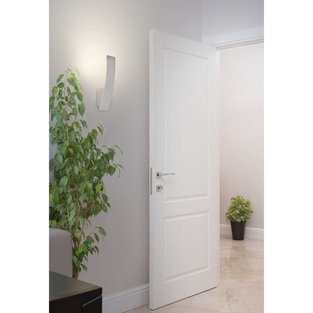 Näve Leuchten Stan LED Wandlamp - Zilver 29,5cm