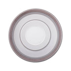 LED-plafondlamp "Doira" Ø 50,5 cm, 7,5 cm hoog, metaal en plastic in zilver en wit, geïntegreerde LED's, 3600 lm licht licht, dimable, CCT-functie 3000-6500 K, nachtlichtfunctie