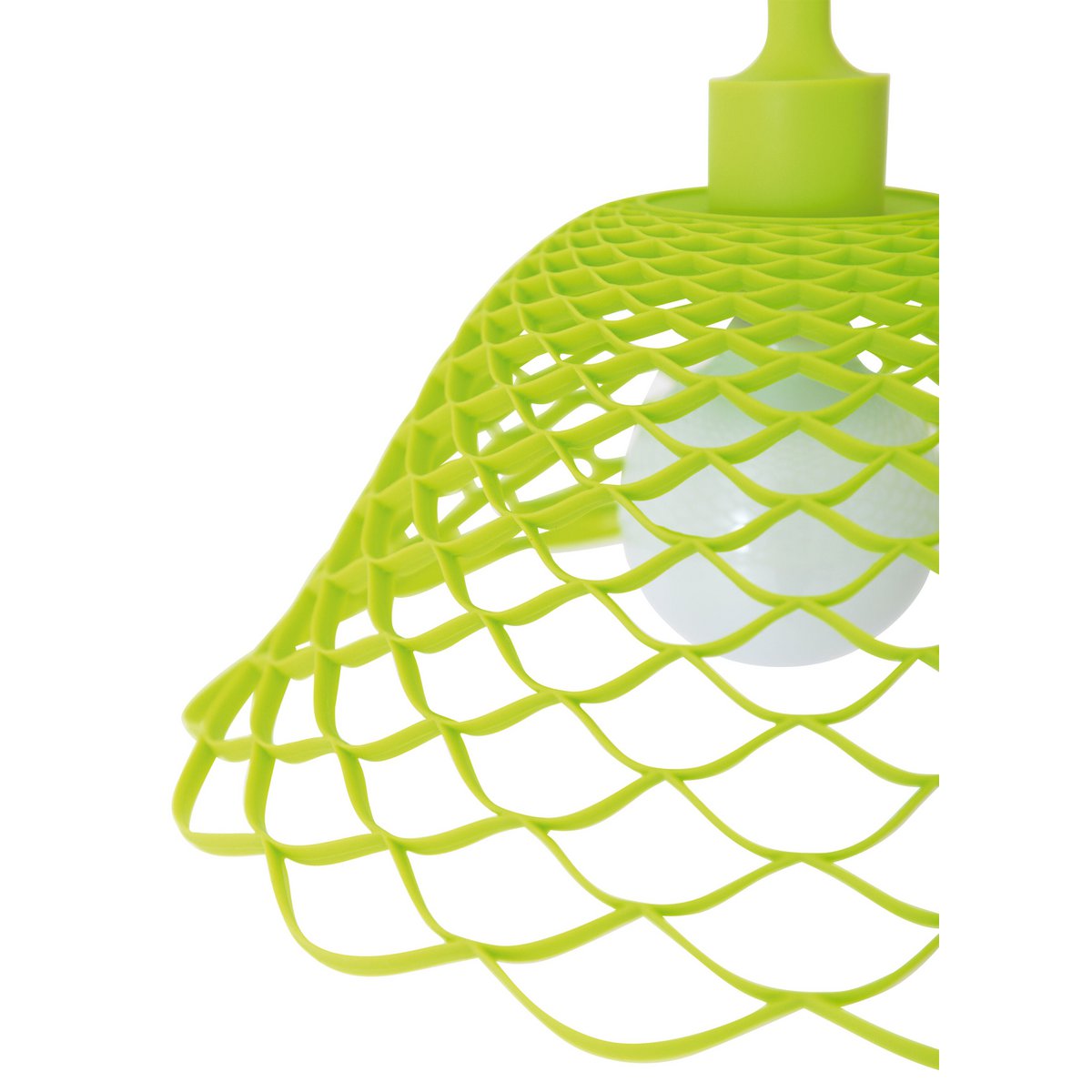 Siliconen hanglamp "Cera" groen 35cm