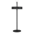 LED -batterijlamp magnetisch "Ella" voor buiten en binnen, gemaakt van metaal en plastic in zwart, 35 cm hoog