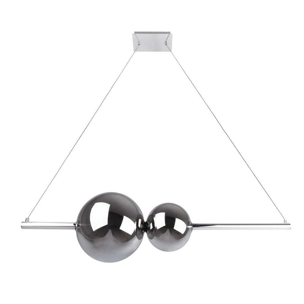 NOVA LED Hanglamp Chrome - 25cm