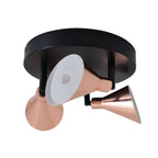Näve Koper LED Wand- Plafondlamp 38cm