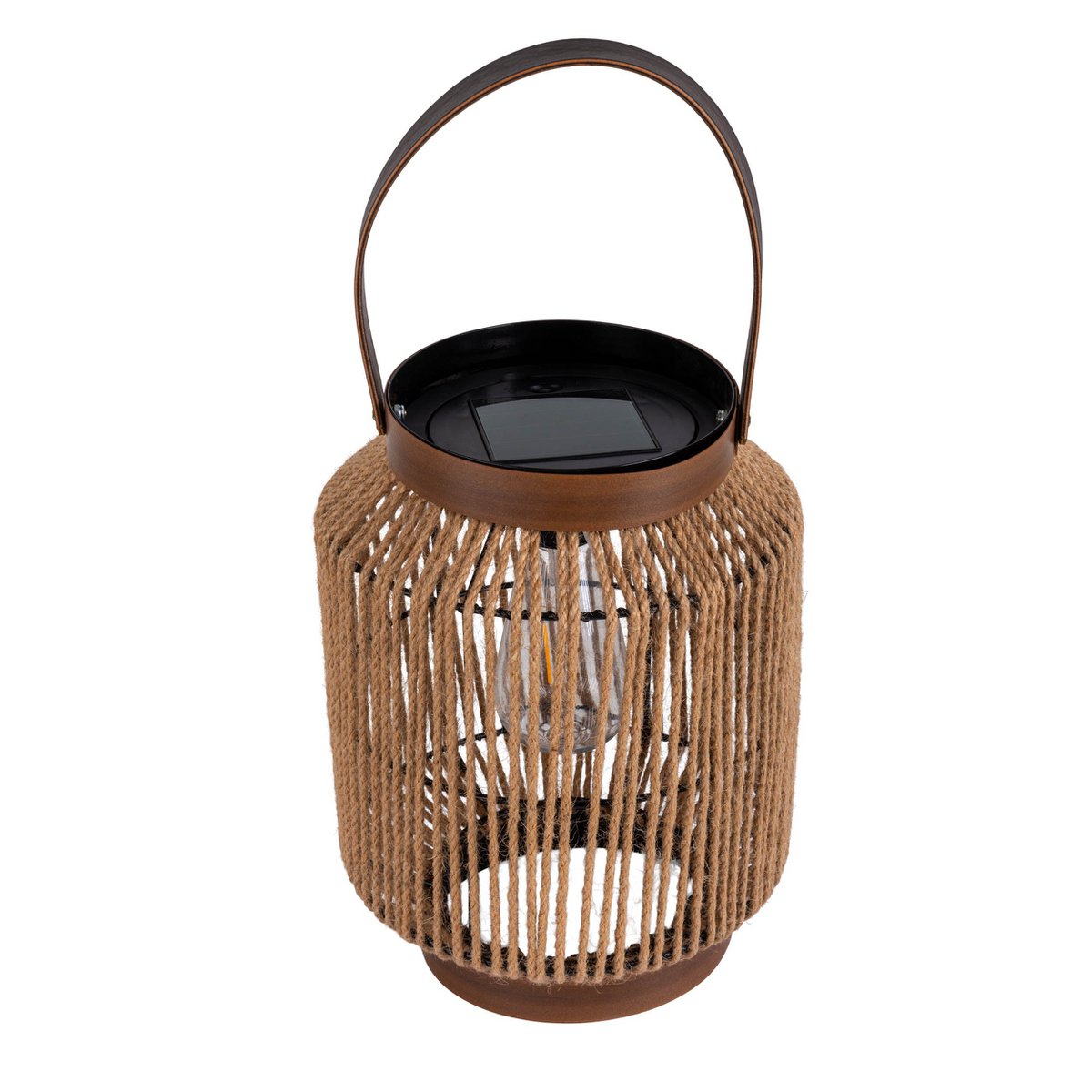 LED Zonnelamp Korbinian - Metaal Natuur 22cm