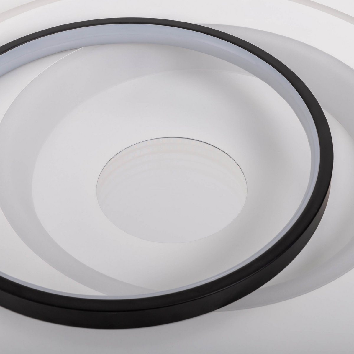 LED Plafondlamp 3D Näve Leuchten, Ø49cm Dimbaar