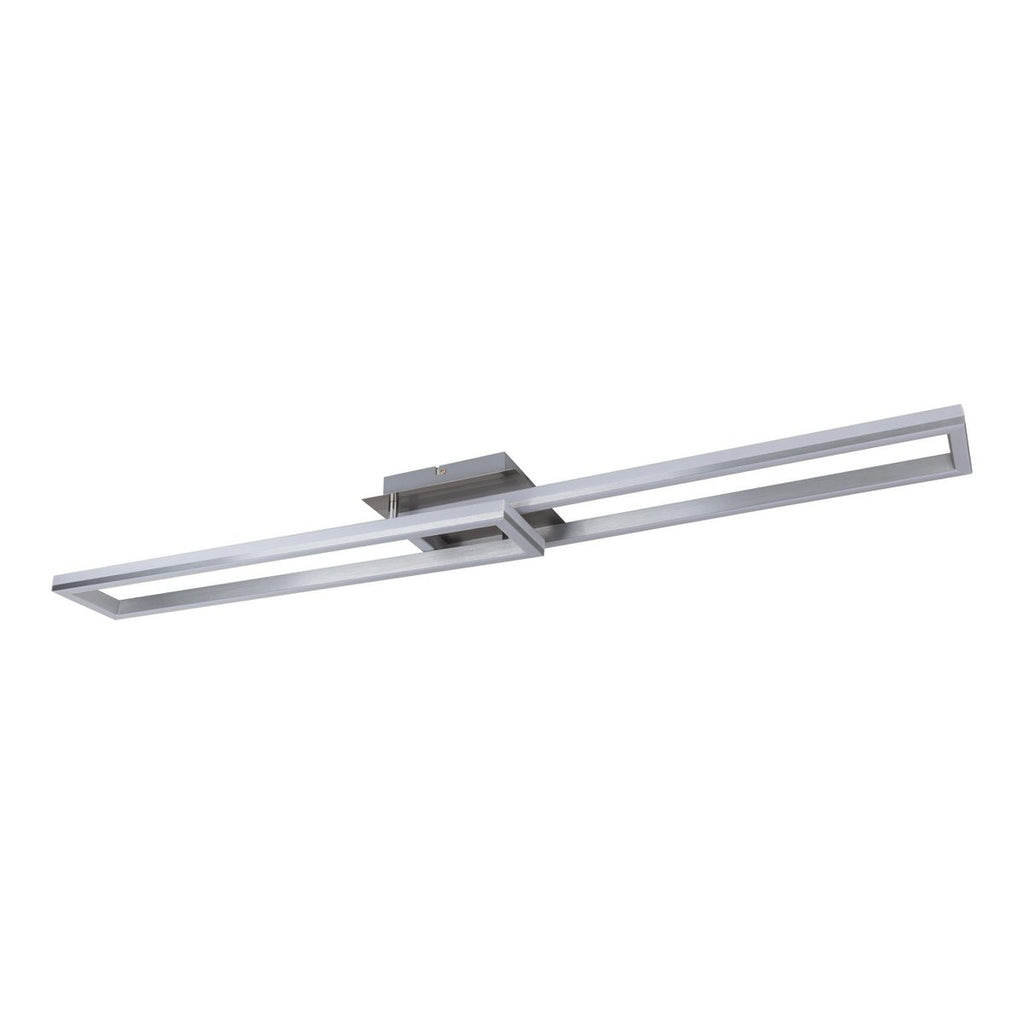 LED CCT-plafondlamp + RGB-backlight "Bantry" met veel functies, 115 cm lang, inclusief afstandsbediening