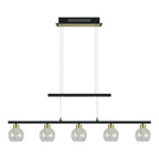 Näve Hanglamp - Zwart Glas 90cm LED
