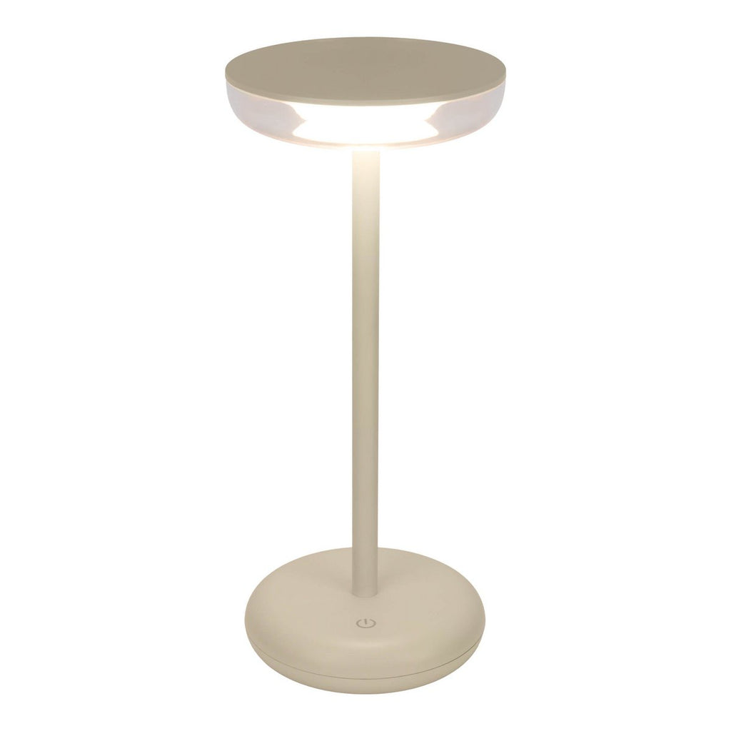 Näve Pasi Tabletlicht Beige 26cm Dimbaar