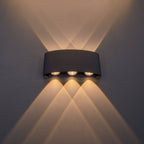 Näve Auron LED Buitenmuurlamp Antraciet