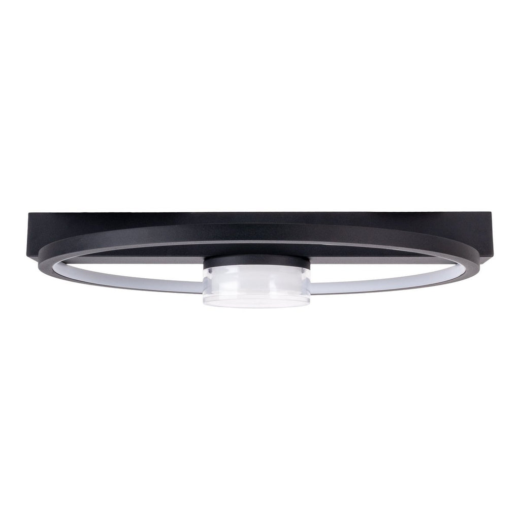 CIMO LED Plafondlamp Zwart Dimbaar 40cm