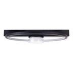 CIMO LED Plafondlamp Zwart Dimbaar 40cm