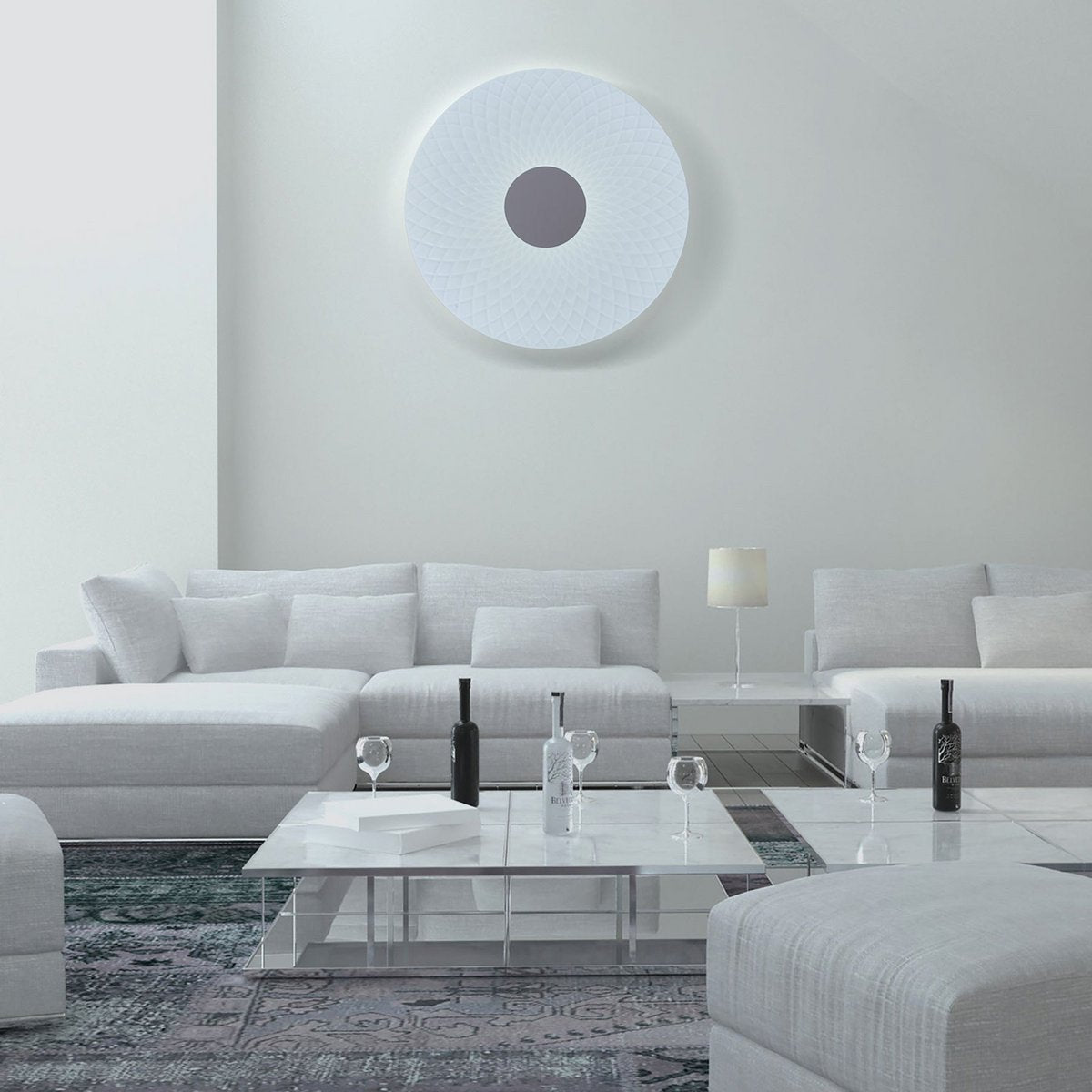 LED Plafondlamp Porto - Kristal 43cm