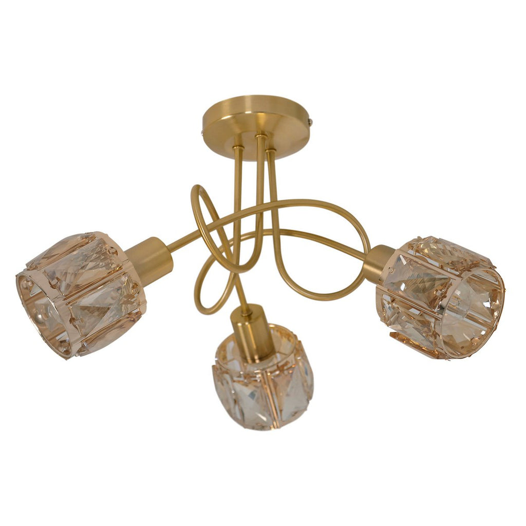 Näve Josefa LED Plafondlamp - Goud Ø38cm