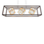 LED hanglamp Tripoli 100cm - Zwart