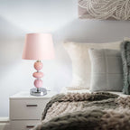 Näve Araga Keramische Tafellamp 36cm Roze