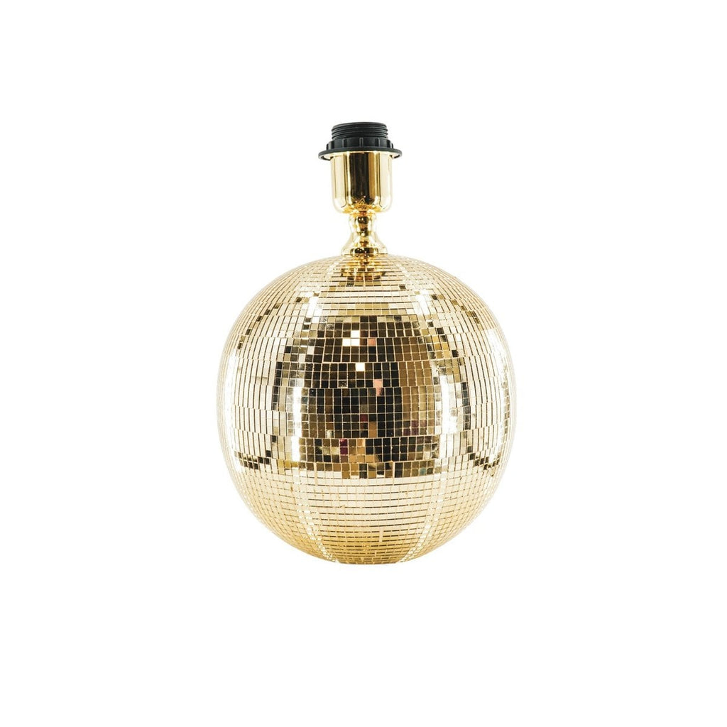 Disco Ball Glas Lamp Goud 20x20x20cm Housevitamin