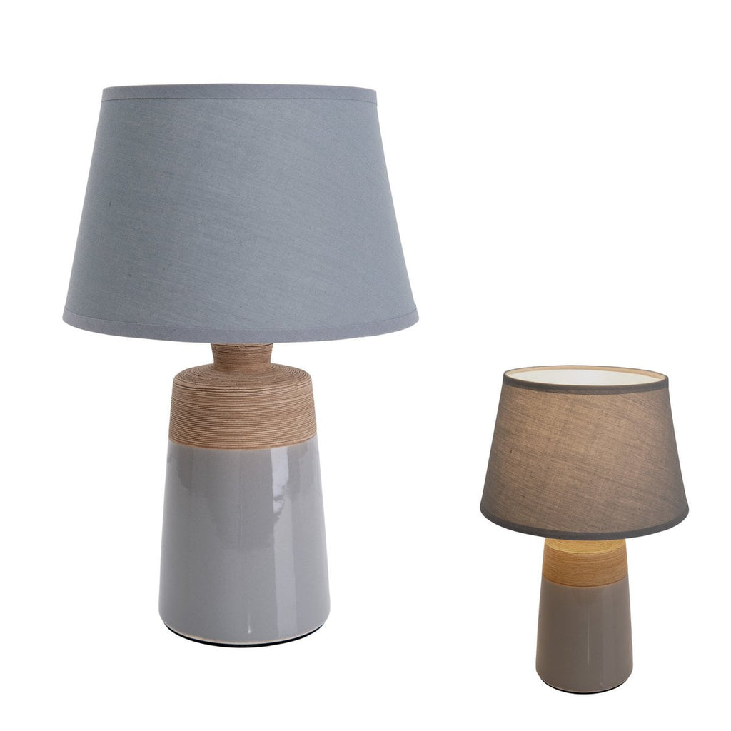 Näve Talia Keramische Tafellamp - Beige 31cm