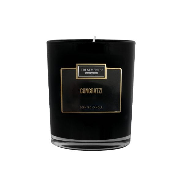 Treatments Scented Candle Congratz! - Geurkaars - Zwart - 280g