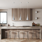 Lima LED Hanglamp - 150cm Wit Metaal