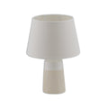 Näve Talia Keramische Tafellamp - Beige 31cm