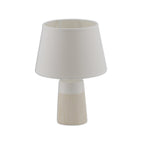 Näve Talia Keramische Tafellamp - Beige 31cm
