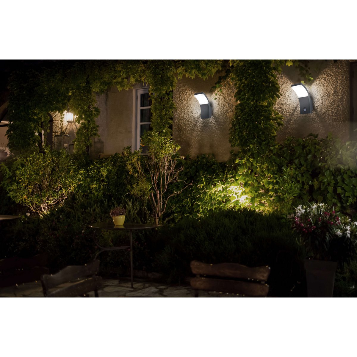 Näve Orbis LED Buitenmuurlamp Antraciet