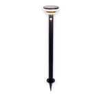 LED Solar Staanlamp Nora - Zwart 86cm Bewegingsmelder